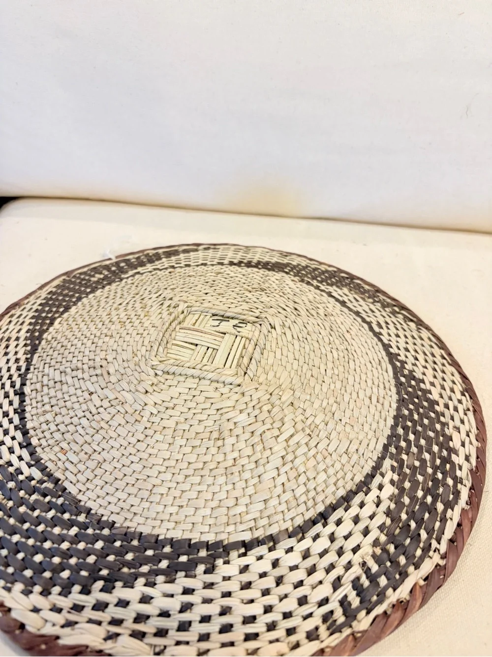NEW Africa Woven Basket. Made by the Binga people of Zambia/Zimbabwe